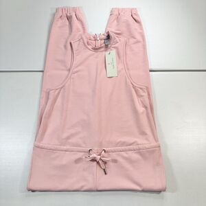 NWT Sweaty Betty Women’s Kaya Jumpsuit Bloom Pink Size Small Organic Cotton